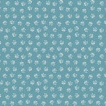 Love You Sew - Tossed Sprigs - Teal