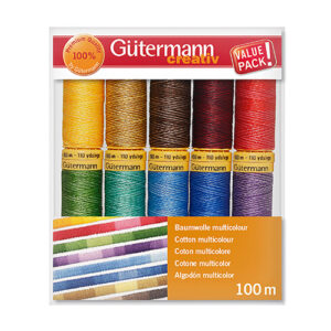 Cotton MultiColour - 10 Spools