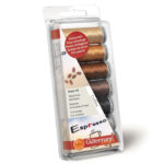 Machine Embroidery Set Rayon - 7 Spools - Coffee