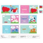 Huggable & Loveable Panels - Baby Love
