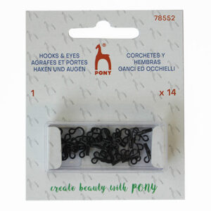 Hooks and Eyes - Black