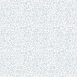 Cream and Sugar - Tiny Packed Floral - White/White