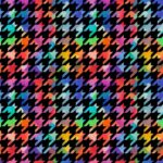 Instagram Famous - Houndstooth - Black