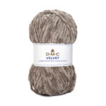 DMC Velvet Yarn - 001 Grey