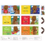 Huggable & Loveable Panels - I Love You Moose Book 36" - Multi