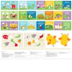 Huggable & Loveable Panels - It's Silly Time Small Books 36" - Multi
