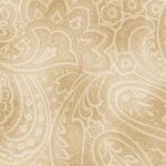 Radiant Paisley 108 - Kanvas - Wheat
