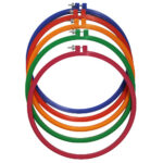 Pony Super Grip Embroidery Hoop Assorted Colours - 25cm