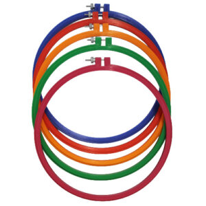 Pony Super Grip Embroidery Hoop Assorted Colours