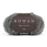 Rowan Yarns Alpaca Sparkle Yarn - 25 Onyx