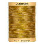 Natural Cotton Thread Variegated - 800m - 9928