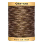 Natural Cotton Thread Variegated - 800m - 9948