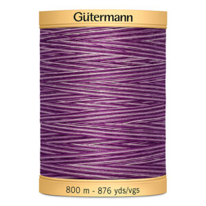 Natural Cotton Thread Variegated - 800m