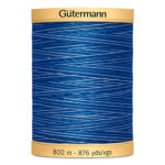 Natural Cotton Thread Variegated - 800m - 9986