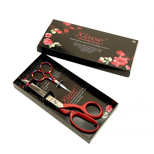 Klasse Scissor Set - Italian 2 Pce 8.25" + 4"
