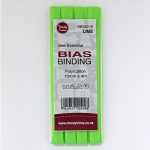 Bias Binding – Poly/Cotton Hangsell 10mm - 102 - Lime