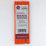Bias Binding – Poly/Cotton Hangsell 10mm - 135 - Orange