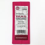Bias Binding - Poly/Cotton Hangsell 25mm - 140 - Cerise