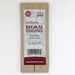 Bias Binding - Poly/Cotton Hangsell 25mm - 014 - Beige