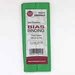 Bias Binding - Poly/Cotton Hangsell 25mm - 028 - Emerald