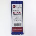 Bias Binding – Poly/Cotton Hangsell 10mm - 002 - Royal