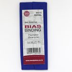 Bias Binding - Poly/Cotton Hangsell 25mm - 002 - Royal