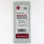 Bias Binding - Poly/Cotton Hangsell 25mm - 031 - Grey