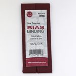 Bias Binding - Poly/Cotton Hangsell 25mm - 079 - Wine