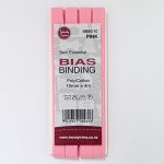 Bias Binding – Poly/Cotton Hangsell 10mm - 080 - Pink