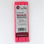 Bias Binding – Poly/Cotton Hangsell 10mm - 084 - Hot Pink