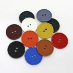 BG101417 Basic Button 2 hole - Black