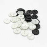 BG131017 Polyester Basic Button Matt 2 hole - 20L (12.5mm), Boyz Print