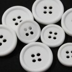 BG131706 Polyester Button 4 hole - 24L (15mm)