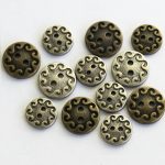 BG304102 Metal 2 hole - 20L (12.5mm), A/Brass
