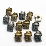 BG305793 Metal House - 34L (22mm), Gold
