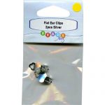 BN602 Ear Clips Flat - Silver (01)