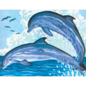 Collection d'Art Dolphins Tapestry Canvas
