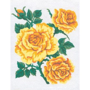 Collection d'Art Yellow Roses Tapestry Canvas