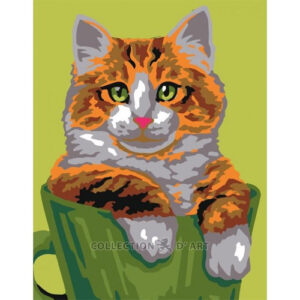 Collection d'Art Mug Kitten Tapestry Canvas
