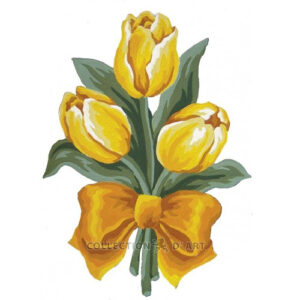 Collection d'Art Tulip Bouquet Tapestry Canvas