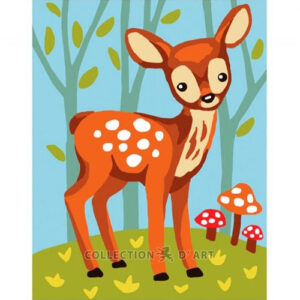 Collection d'Art Forest Fawn Tapestry Canvas