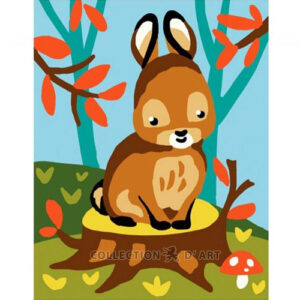 Collection d'Art Rabbit Tapestry Canvas