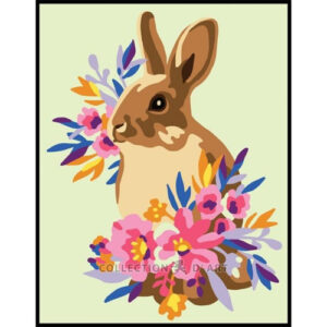 Collection d'Art Bunny Tapestry Canvas