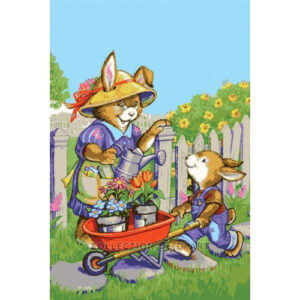 Collection d'Art Grandma's Garden Tapestry Canvas