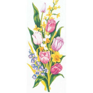 Collection d'Art Tulips & Daffodils Tapestry Canvas