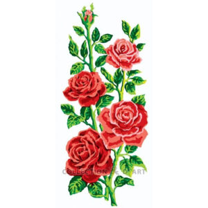 Collection d'Art Red Roses Tapestry Canvas