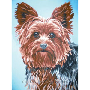 Collection d'Art Yorkshire Terrier Tapestry Canvas