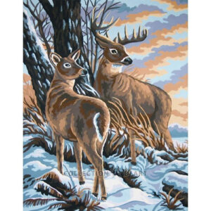 Collection d'Art Stag & Doe Tapestry Canvas