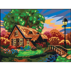 Collection d'Art River Cottage Tapestry Canvas