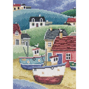 RTO Fishermans Village I Cross Stitch Kit